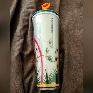 Starbucks Fall 2023 Manuela Guillén "Hi Holla" 24 Oz Venti Cold Cup Tumbler